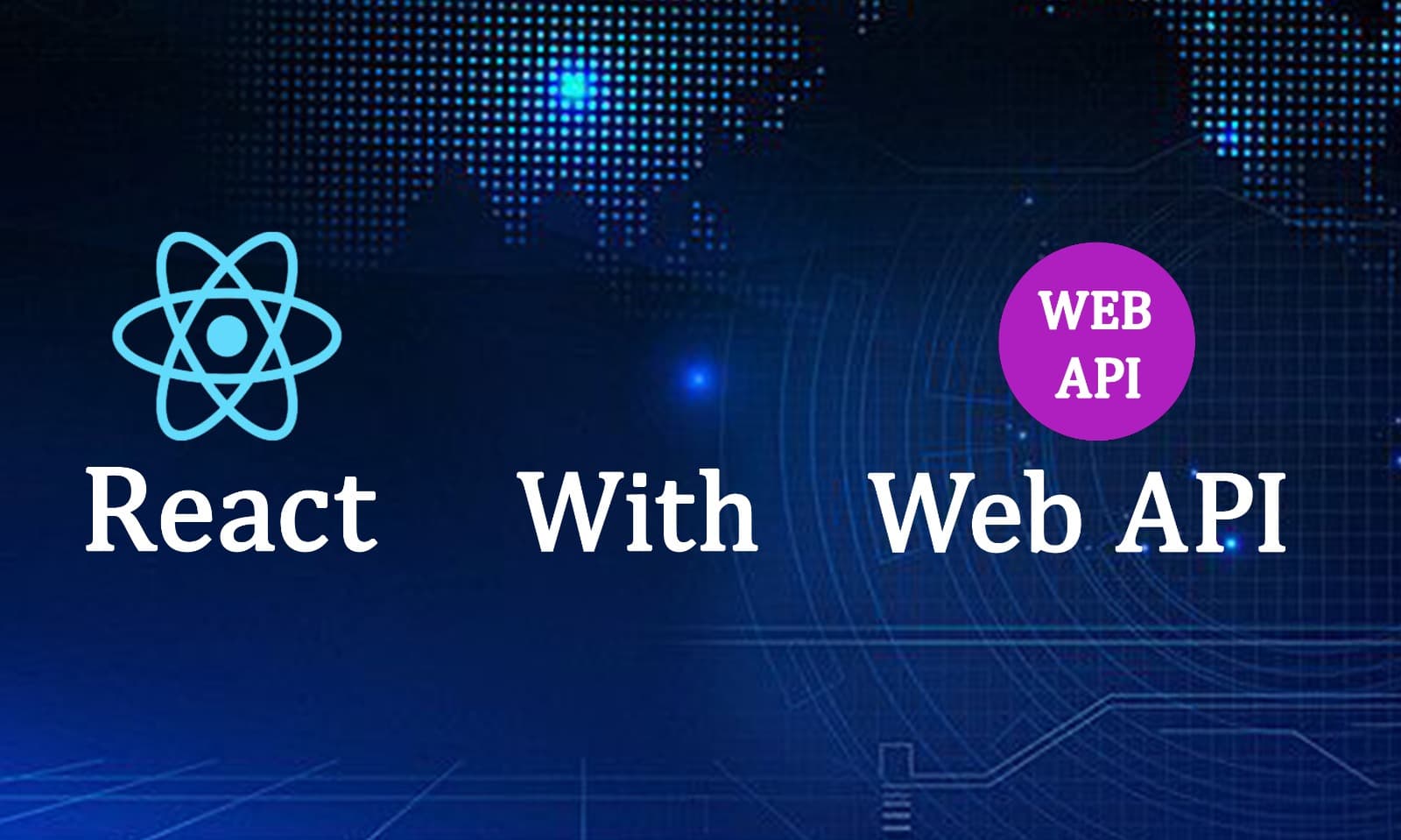 React with Web API Core Project Based Training course image